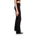 thumbnail image 2 of SAYOO Women Casual Pants, High Waist Stretchy Solid Slim Fit Trousers for Daily Street, 2 of 5