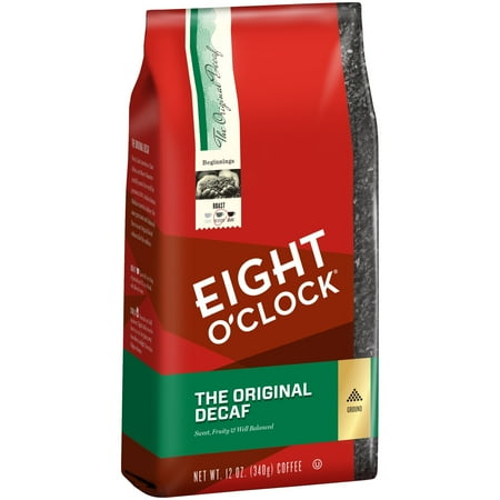Eight O'Clock The Original Decaf Ground Coffee, 12 Oz