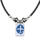 thumbnail image 1 of Collar Unbranded Ilustración Patrón Plano Azul, 1 of 3