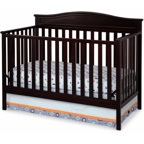 Delta Children Larkin 4in1 Convertible Crib, (Choose Your Finish