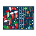 thumbnail image 3 of 8 Pegatinas de pared navideñas, pegatinas de pared para ventana de cristal, murales de Papá Noel, adornos navideños para el hogar, diciembre, 3 of 5