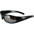 thumbnail image 2 of 2 Pairs MF Chill Glasses (Black/White Frames, Driving Mirror Lens), 2 of 3