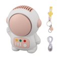thumbnail image 2 of Astronaut Mini Fan, Quiet Handheld Astronaut Fan with Hook Clasp for Outdoor, 2 of 7