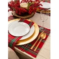 thumbnail image 6 of Design Imports Holiday Plaid Placemats, Set of 6, 6 of 6