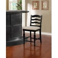 thumbnail image 2 of Linon Melva Counter Stool, 24 inch Seat Height, Multiple Colors, 2 of 5
