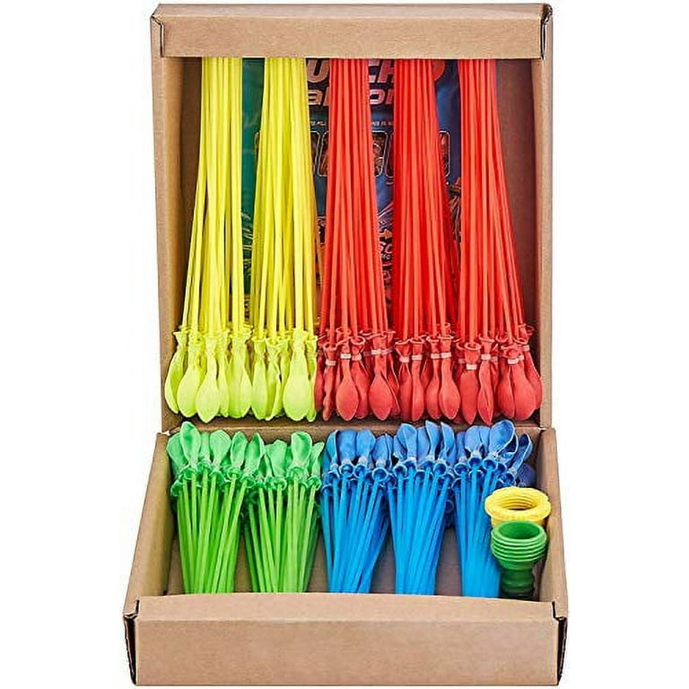 4 Packs Of Self-Sealing Water Balloons - 111 Balloons Per Pack, Multicolor, Fun For Outdoor Play & Parties