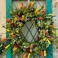 2024 Hot Selling Texas Wildflower Wreath Spring and Summer Wreath Home