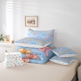 thumbnail image 6 of Castle Fairy Cartoon Bow Twin Bedding Sets,Kawaii Love Heart Print Bedding Comforter Set, 6 of 8