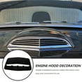 thumbnail image 4 of Hood Scoop For Truck Decorative Air Vent Automotive Exterior Decoration Accessory, 4 of 9