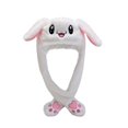 thumbnail image 1 of Rabbit Hat Ear Moving Jumping Hat Plush Hat Cap Led Christmas Party, 1 of 1