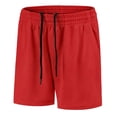 thumbnail image 3 of AWZXDE Boys Athletic Shorts Elastic Waistband Breathable Mesh Running Gym Basketball Workout, 3 of 3