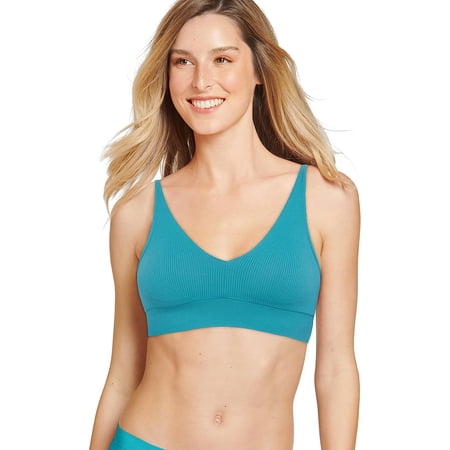 Women's Ecoseamfree Rib Molded Cup Plunge lette