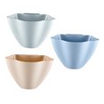 thumbnail image 4 of CTIRCHIU 3Pcs Trash Collection Bin Plastic for Household Use Grey, 4 of 8