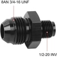 thumbnail image 2 of GFDYREE 8AN Male to 1/2-20 Inverted Flare Thread Fitting Adapter Straight 2Pcs, 2 of 5
