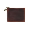 thumbnail image 2 of CTM  RFID Vintage Leather Bifold Chain Wallet (Men), 2 of 5