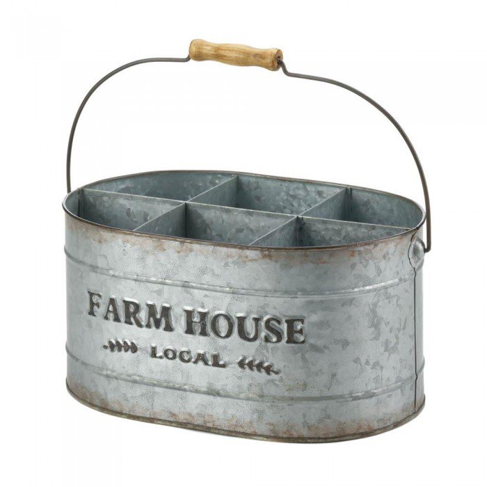 GALVANIZED METAL WINE BUCKET