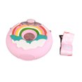 thumbnail image 1 of Bouteille d'Eau en Forme de Beignet, Forme Mignonne, Colorée, Contenant Isotherme Portable pour Tout-Petits avec Sangle, 1 of 8