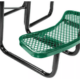 thumbnail image 4 of LifeYard Outdoor Picnic Table, ADA, 46" Round, Steel Table, Green, 4 of 5