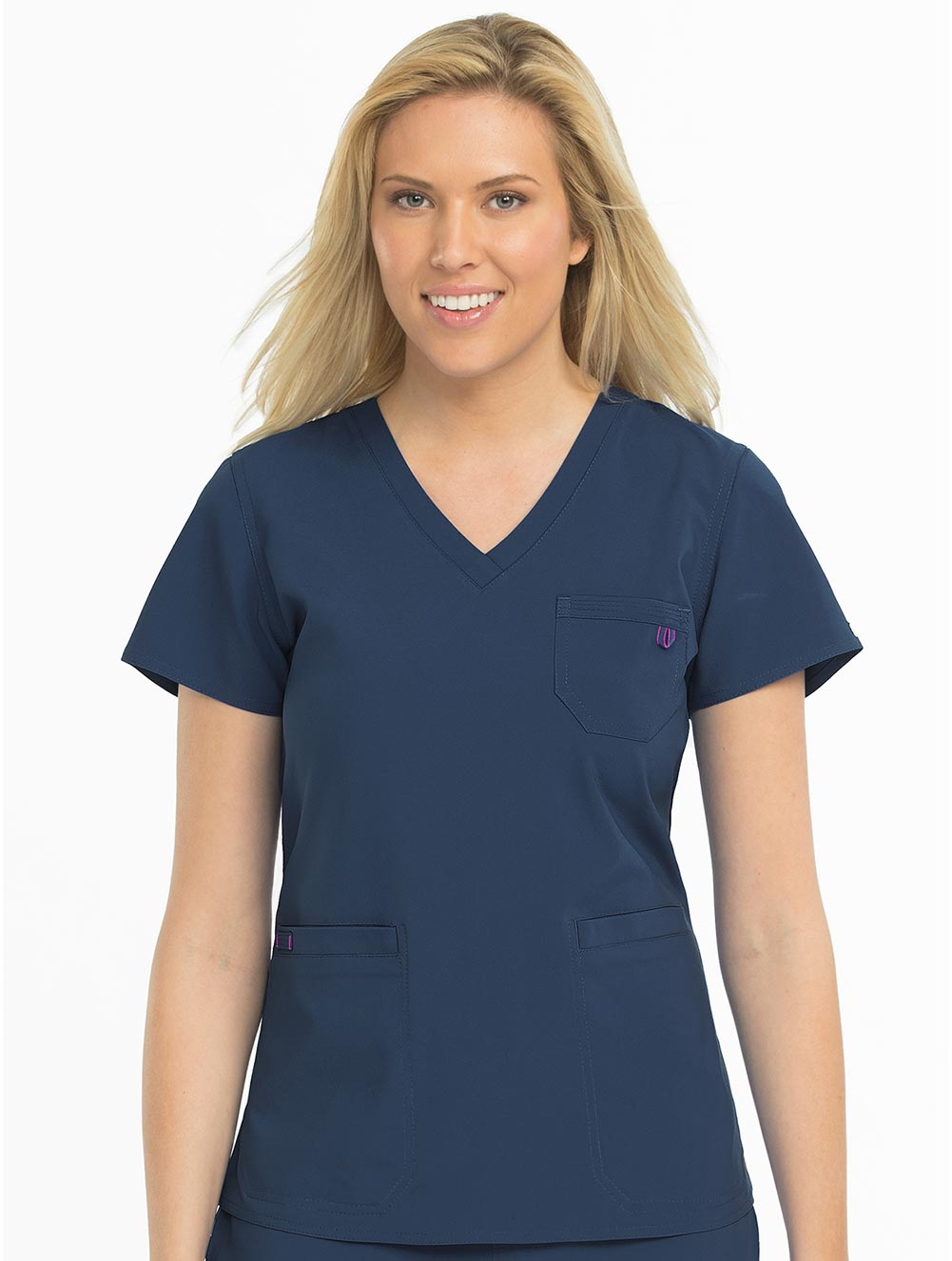 Med Couture 3Pocket VNeck Mia Top Scrub Top