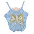 thumbnail image 1 of Womens Knitted Tank Tops Butterfly Embroidery Vest Summer Casual Sleeveless Tops Spaghetti Strap Tanks Tops apricot, 1 of 4