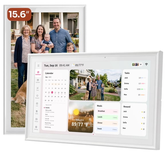 Ingnok YNC2W 15.6" Undated Touchscreen Digital Calendar, No Subscription