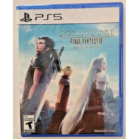 Crisis Core: Final Fantasy VII Reunion PlayStation 5 Brand New Game (2022 Action RPG)