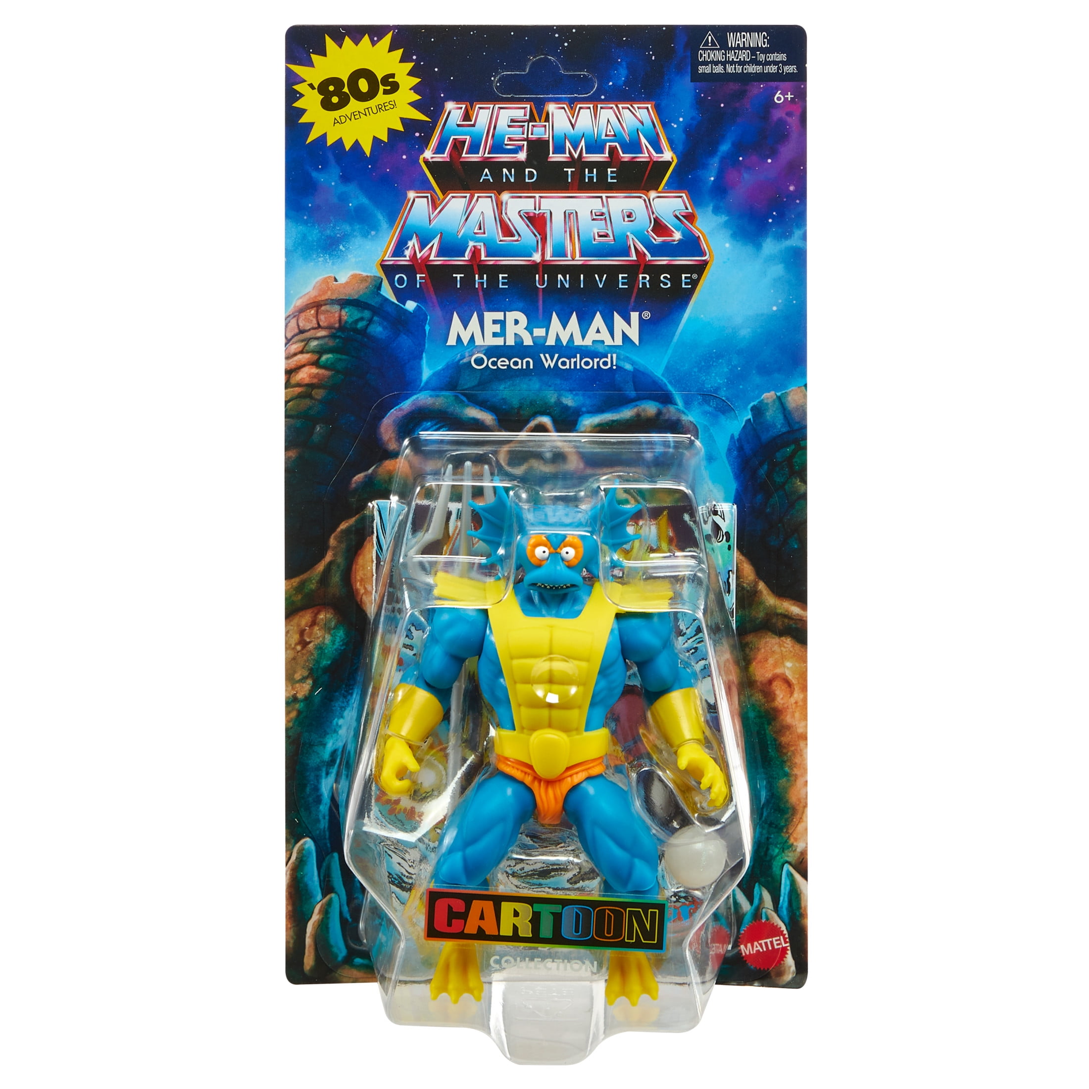 Masters of the Universe Origins Mer-Man, 5.5-Inch MOTU Action