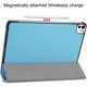 thumbnail image 4 of Funda Protectora de Cuero PU para iPad Pro 11" M4 2024 (5.ª Gen) con Soporte Magnético, Azul Cielo, 4 of 7