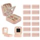 thumbnail image 1 of 12Pcs Organizadora de Joyero de Viaje, Portátil Joyero Viaje Cajas, Estuche Pequeño para Joyas con Espejo, lhajeros joyeria mujer de cuero PU, Para anillos, pendientes, collares y relojes, 1 of 7