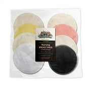 Brooklyn Bamboo Soft, Hypoallergenic , Organic Nursing Pads 8 Piece (4 Pair)