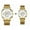 Coffee, variant on Lovers Watches Quartz Waterproof Couple Watch Men Ladies Dress Men Clock Watches For Women & Men Reloj Hombre Mujer