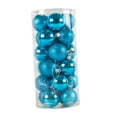 thumbnail image 3 of 24 Uds bolas colgantes de Navidad, proyectos de bricolaje, decoraciones artesanales inastillables, adornos navideños para bodas, año Nuevo y Navidad Macarena Bolas colgantes, 3 of 8