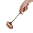 thumbnail image 4 of Samfox Cooking Tool Stainless Steel Pan Spoon Big Soup Ladle Kitchen Utensil 02#, 4 of 7