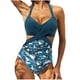 thumbnail image 1 of Moda mujer cómodo traje de baño sólido e impreso sin espalda siamés traje de baño OAVQHLG3B Store lin121212, 1 of 4