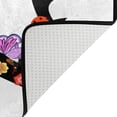 thumbnail image 5 of SKYSONIC Girl Flowers Butterflies Non-Slip Area Rug, Spring Valentine's Day Floor Carpet Comfort Floor Mats Decor for Indoor Front Porch,Living Room, Bedroom,Kitchen,72"x48", 5 of 5