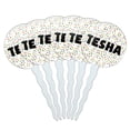 thumbnail image 1 of Tesha Cupcake Picks Toppers - Set of 6 - Mutlicolored Speckles, 1 of 1