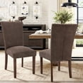 thumbnail image 2 of MALOL Fabric Upholstered Dining Side Chair with High Back(Set Of 2), 2 of 8