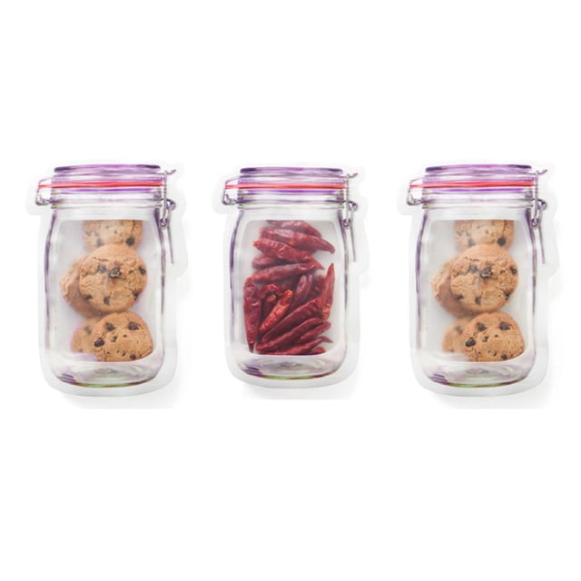 DPTALR Zipper Preservation Fridge Freezing Food Storage Bag Fresh Keeping Wrap