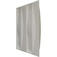 thumbnail image 4 of Ekena Millwork 19 5/8"W x 19 5/8"H Caputo EnduraWall Decorative 3D Wall Panel, Universal Aged Metallic Weathered Steel (Covers 2.67 Sq. Ft.), 4 of 6
