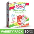 thumbnail image 3 of (6 pack) Sonic Limeade Sugar-Free Variety Pack Singles to Go Powdered Drink Mix, 30 Count Packets, 3 of 15
