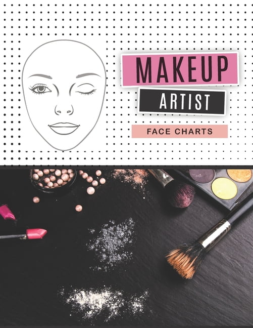 Makeup Artist Face Charts : practice makeup sheets - Blank Workbook ...