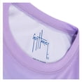 thumbnail image 3 of Guy Harvey Girl's Marlin Long Sleeve Sun Protection Purple Top, 3 of 5