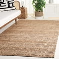 thumbnail image 2 of SAFAVIEH Natural Fiber Devan Geometric Area Rug, Natural/Black, 5' x 8', 2 of 8