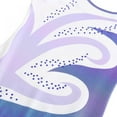 thumbnail image 5 of 5-14T Little Girls Sleeveless Gymnastic Leotard Kids Shiny Beads Flame Athletic Dance Bodysuit, 5 of 9