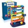 thumbnail image 1 of PENGXIANG Clearance Toy Kids Pound Ball Learning Station Interactive Ball Drop Toy With 4 Colorful Balls Hammers Track Re-bound Play Chubbys Size Balls Best Gift, 1 of 9