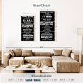 thumbnail image 4 of Elephant Stock Brooklyn Bus Roll Wall Art - Vertical Multi Panel Canvas - Living Room Wall Decor - Inspirational And Typography Multi Panel - Black And White Decor - 18" x 38", 4 of 8