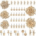 thumbnail image 2 of 230 Pieces Wooden Push Pin , Push Pins Round Head, 2 of 5