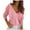 Pink, variant on TFEOQRY Pullover Sweater for Women Fashion Solid Color Loose Comfortable Knitwear Long Sleeved V-Neck Sweater Top Brown