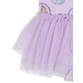 thumbnail image 3 of Disney Princess Belle Tiana Cinderella Mesh Ruffle Bodysuit Newborn to Infant, 3 of 4
