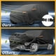 thumbnail image 5 of Funda para auto impermeable para todo clima, protección exterior completa contra el sol y la lluvia, con tiras reflectantes, negra para Jeep Grand Cherokee, 5 of 7